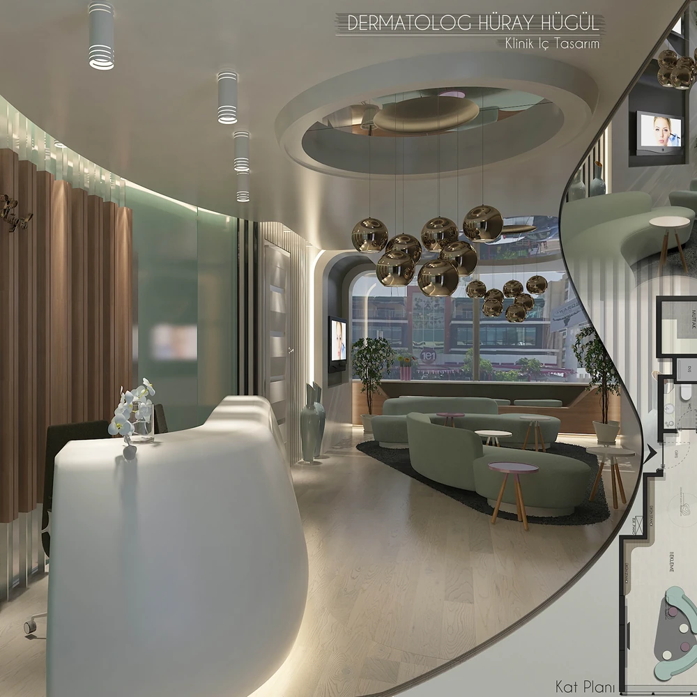 Dr. Hüray Hügül Klinik — Aslı Kalfa Mimarlık